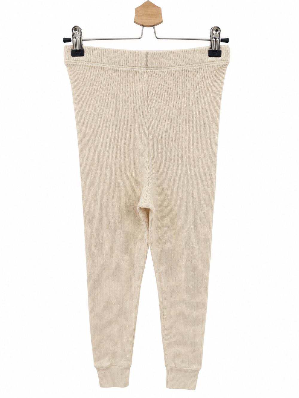 Rudy Jude Cream Ribbed Thermal women’s  Leggings
